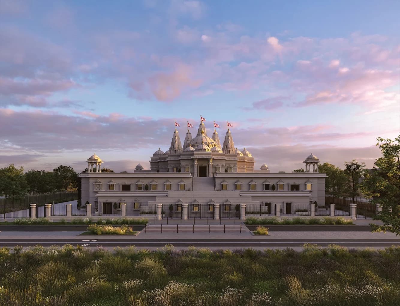 BAPS Swaminarayan Hindu Mandir in Paris
